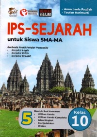 Image of IPS - SEJARAH untuk Siswa SMA-MA Kelas 10