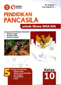 Image of PENDIDIKAN PANCASILA untuk Siswa SMA-MA Kelas 10 KM