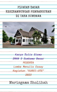 Image of PIJAKAN DASAR KESINAMBUNGAN PEMBANGUNAN DI TANA SUMBAWA