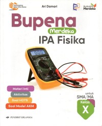 Image of Bupena Merdeka Ipa Fisika Untuk Sma/Ma Kelas X, 2023