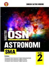 Image of Maestro OSN Olimpiade Sains Nasional Astronomi SMA Vol 2