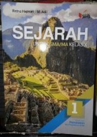 Image of Sejarah Kelas X Revisi 2018 (Erlangga)
