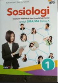 Image of Sosiologi Kelas X