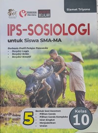 Image of IPS - SOSIOLOGI Untuk Siswa SMA-MA Kelas 10 KM