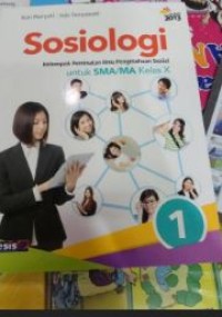 Image of Sosiologi Kelas X Revisi 2018 (Erlangga)